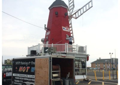 Commercial power washing The Windmill in Long Branch